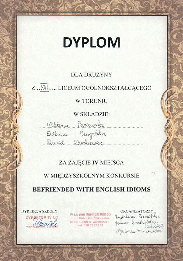 dyplom