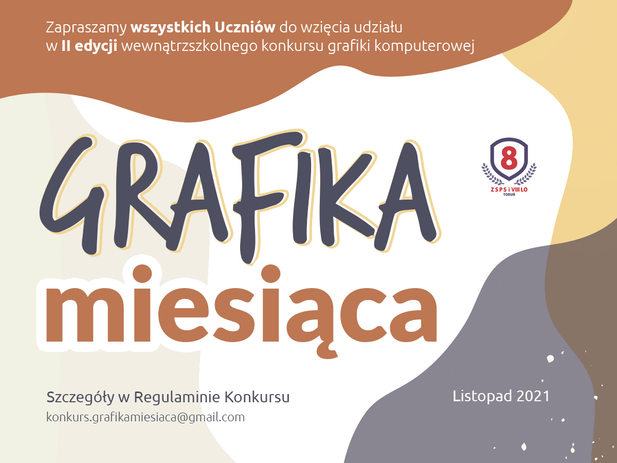 baner II edycji konkursu grafiki komputerowej Grafika miesiąca