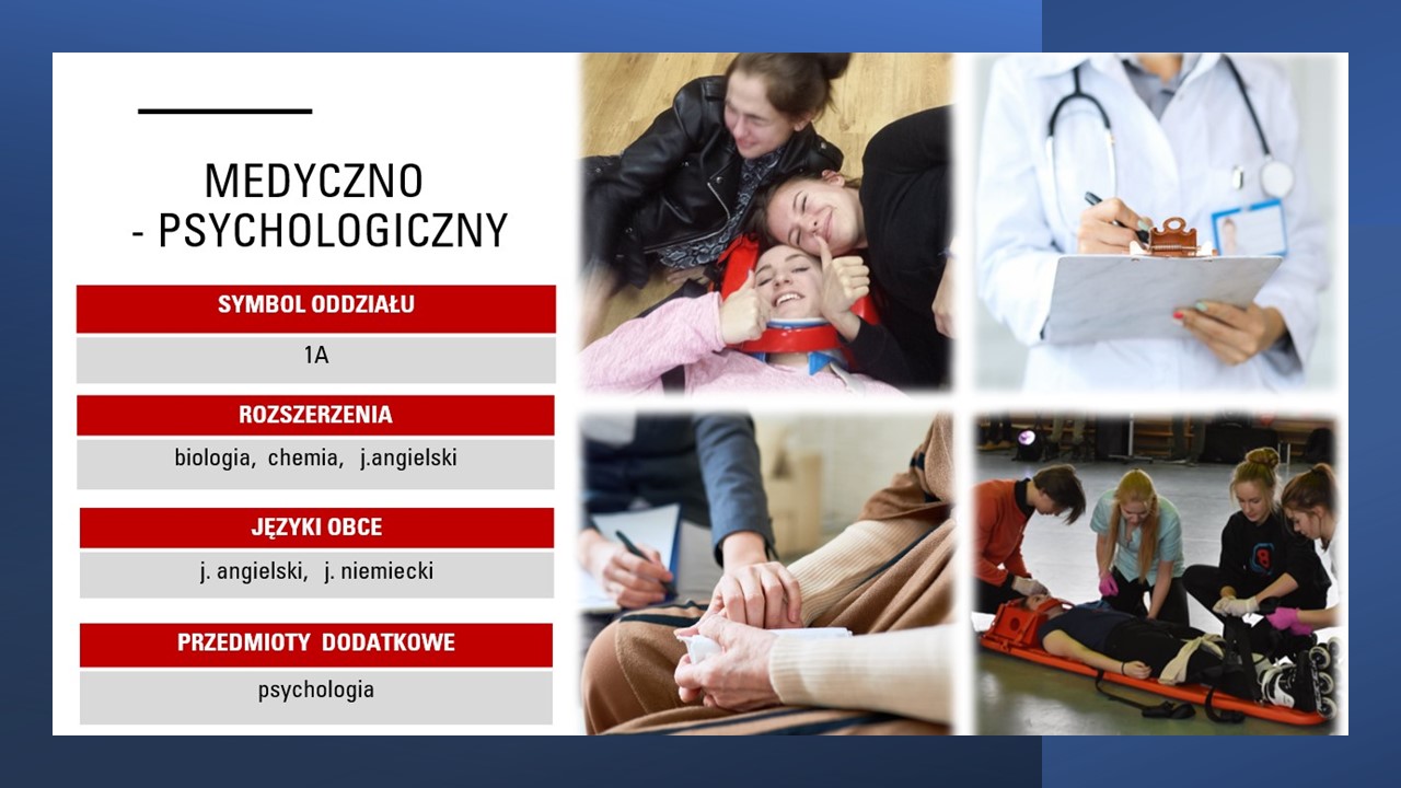 Grafika promująca profil medyczno-psychologiczny